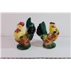 Image 2 : Royal Copley Hen and Rooster Set