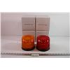 Image 1 : (4) LED Strobe Lights (2 Red 2 Orange)