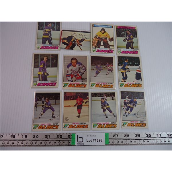 (13) Cards (8) St.Louis and (5) Los Angeles 1977-78 O'pee Chee