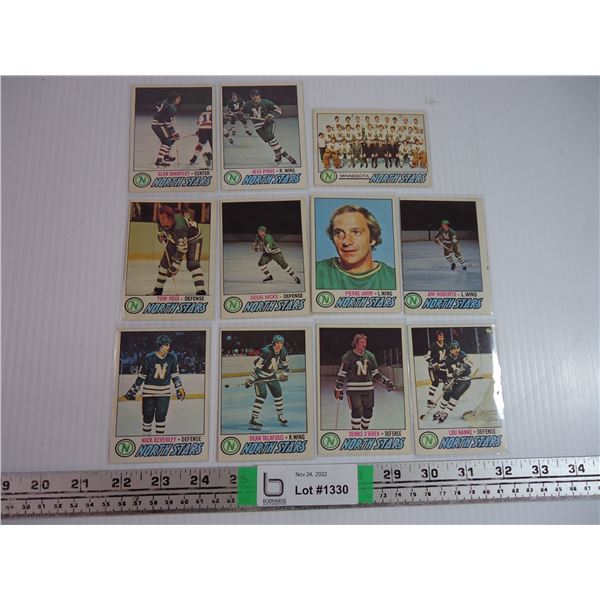 (11) Detroit,Pittsburgh,Montreal random cards 1977-78