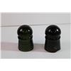 Image 2 : (4) Green Insulators