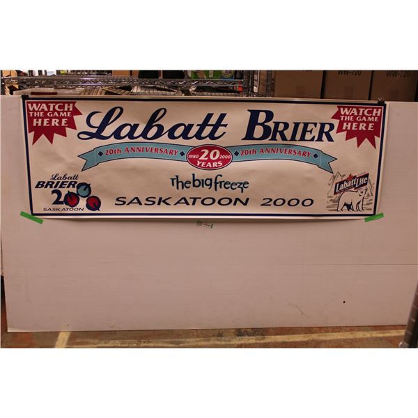 Labatt Briar 20th Anniversary Poster (24x72)