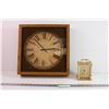 Image 1 : Elgin Wall Clock + Equity Mantle Clock