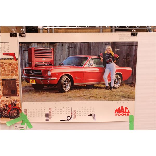 2) Mac Tool Calendar Posters - Bodnarus Auctioneering