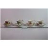 Image 1 : (4) Cup and Saucer Pairs