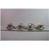 Image 1 : (4) Cup and Saucer Pairs
