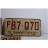 Image 3 : (3) 1975 Saskatchewan Licence Plates