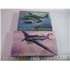 Image 1 : Kawanishi N1K2 (sealed) and AICHI M6A1 Seiran - model plane kits