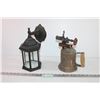 Image 1 : Vintage Torch + Exterior Light