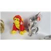 Image 2 : (3) Rabbits & Monkey (2 are Beanie Babies)