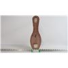 Image 1 : Bowling Pin Cribbage Board with Brass Pegs