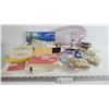 Image 1 : Mens Wristband - Curve Square - Index Cards - Gift Tags - Magnify Glass - Assorted Office Supplies