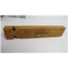 Image 7 : Wooden Whistle Dated 1942 Fort Macleod - Metal Car - Glass Coasters - Assorted Ornaments & Frames