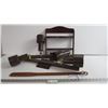 Image 1 : (2) Light Fixtures - Spoon Rack - Whacking Stick