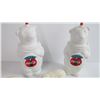 Image 2 : (2) Coca-Cola Polar Bear Cups + 3 bears Wade Red Rose + (4) Polar Bear Ornaments