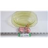 1620  Glass Dish  Miss Piggy Car
