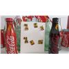 Image 4 : Lot of Coca-Cola Items - Cans - Bottles - lapel Pins