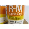Image 2 : (6) Cans of BASF Automotive Acrylic Lacquer White Base