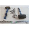 Image 1 : (2) Rubber Mallets (3) Crescent Wrenches