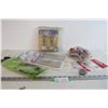 Image 1 : 12" Battery Post Cable - (2) Static Cling Shade - 4" Rubber Hooks - Gas Valves - (3) Carb Repair Kit