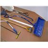Image 3 : *Aluminum shovel, snow scoop, rack, misc