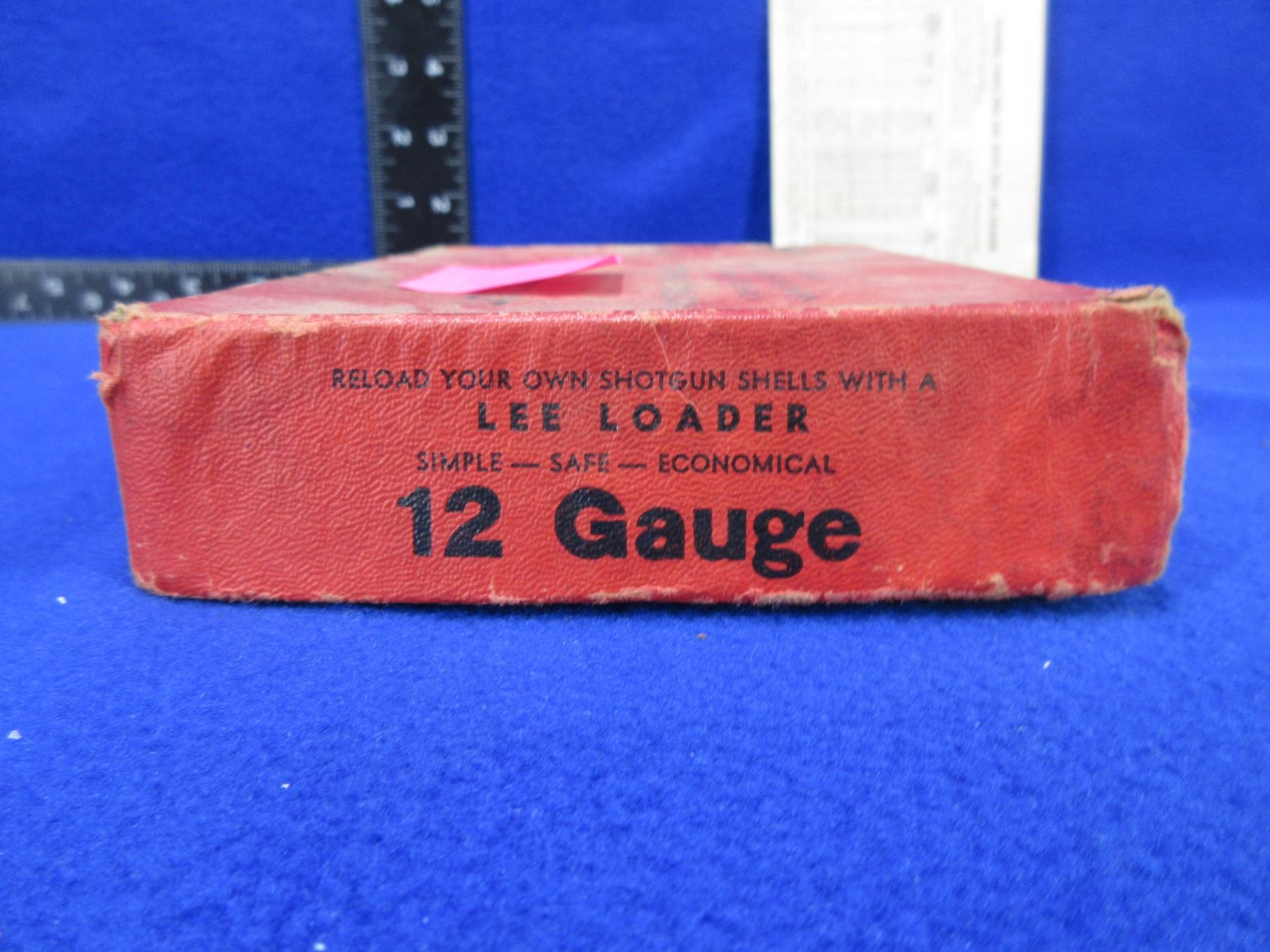 Lee Loader for 12 Ga. Shotgun Shells Hand Reloading