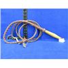 Image 1 : Braided Leather Mexico Bull Whip - 8 Foot Length