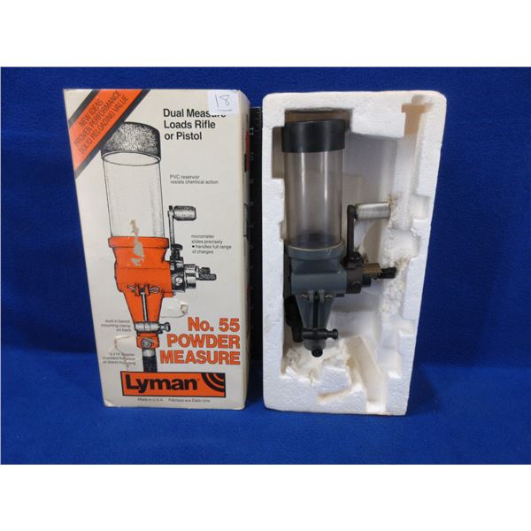 Lyman No. 55 Powder Measure - In original box