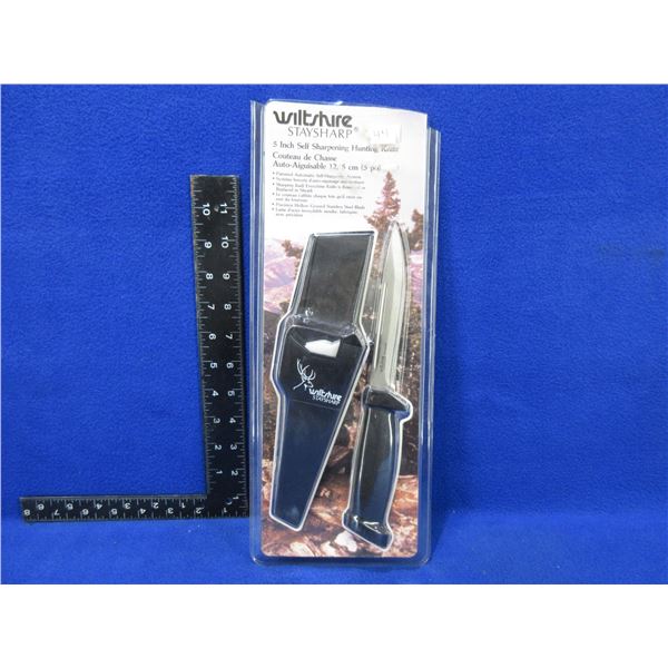 Wiltshire Staysharp 5" Self Sharpening Hunting Knife