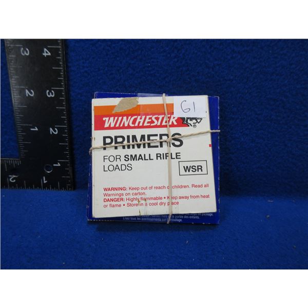 Winchester No. WSR Small Rifle Primers
