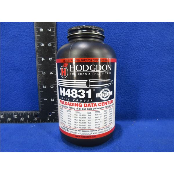 Hodgdon H4831 Rifle Powder - Sealed 454 Gram Tub