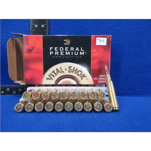 7MM Mauser 140gr Nosler Federal Cartridges - Box of 20