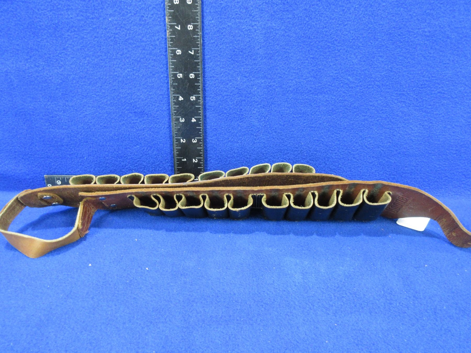 Cooper Shell Cooper Leather 12 Ga. Shotgun Shell Belt - 41