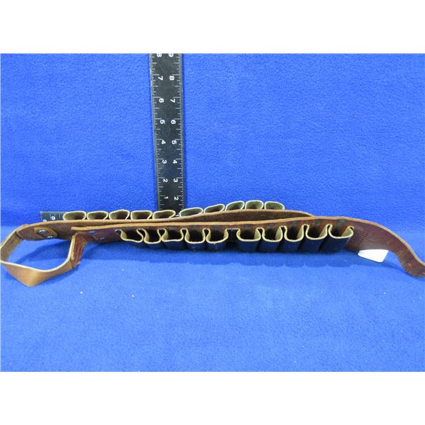 Cooper Leather  12 Ga. Shotgun Shell Belt - 41"
