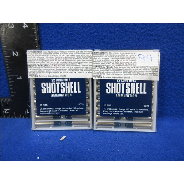 22 LR #12 Shot CCI Shotshell Cartridges