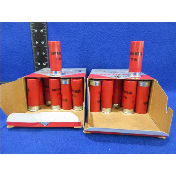 12 Ga 2 3/4" 7 1/2 Shot Winchester Universal Shotshells