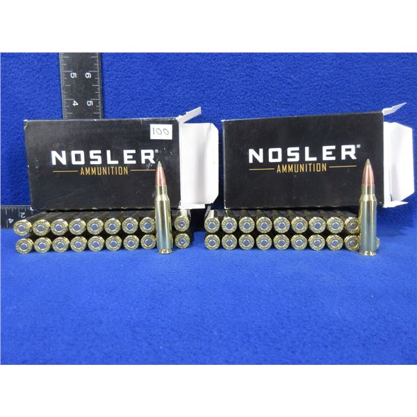 308 Win. 168gr E-Tip Nosler Cartridges