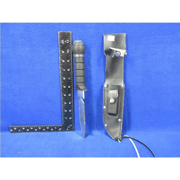 Fixed Blade Hunting Survival Knife - 420 Stainless Taiwan