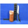 Image 1 : Sharp 300 Locking Folding Blade Knife with Sheath