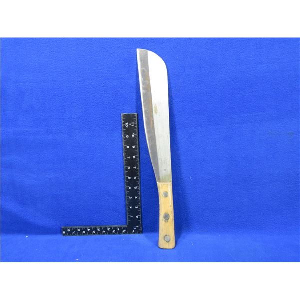 Diamond Machete - 12" Blade - 18" Long - Made in China