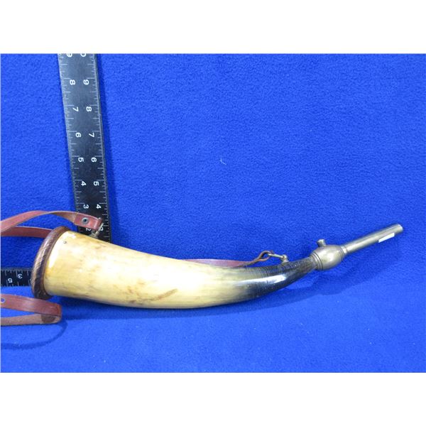 Powder Horn with Measure