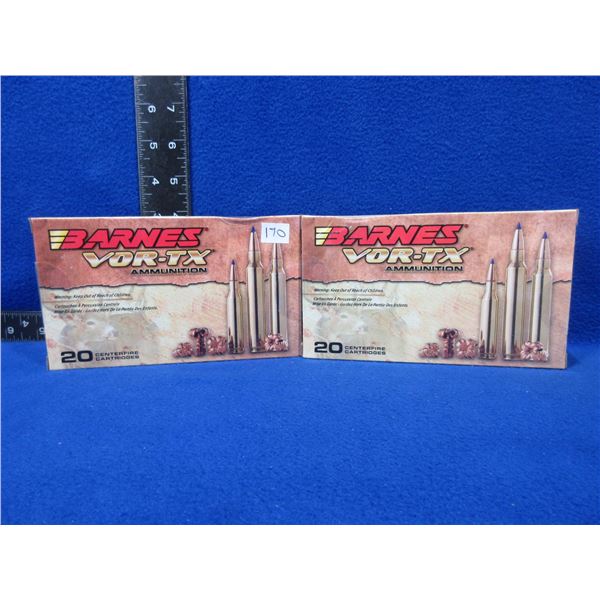 338 Win. Mag 210gr TSX BT Barnes Vor-TX Cartridges