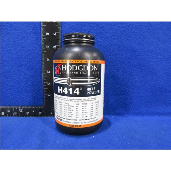 Hodgdon H414 Rifle Powder - Sealed 454 Gram Tub