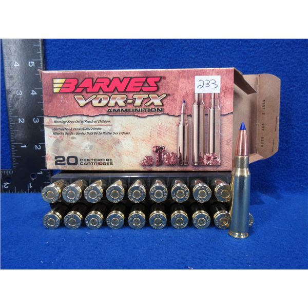 308 Win. 168gr TTSX BT Barnes Vor-TX Cartridges