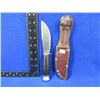 Image 1 : Blue Steel Fixed Blade Knife 973-11 1/2-L with Sheath