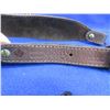 Image 2 : Savage Leather Rifle Sling S23D - Adjustable from 18" - 36"