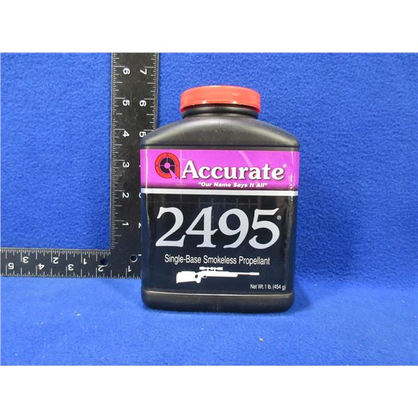 Accurate 2495 Rifle Powder - Sealed 454 Gram Tub