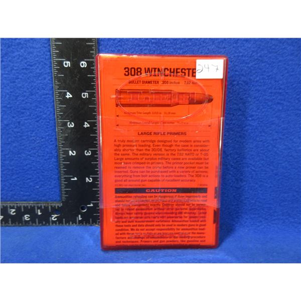 NEW - Lee 308 Winchester Hand Reloading Kit