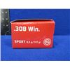 Image 2 : 308 Win. 147gr HP Geco Cartridges - Box of 50 Appears Full