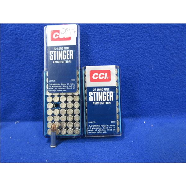 22 LR Stinger CCI Cartridges
